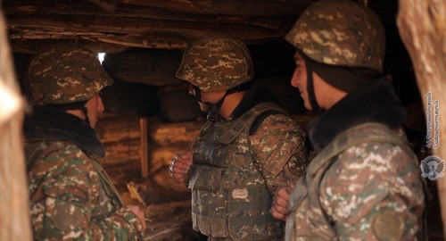 Боевое дежурство в одной из воинских частей армии НКР. Фото: пресс-служба МО Армении http://www.mil.am/hy/news/7326 Боевое дежурство в одной из воинских частей армии НКР. Фото: пресс-служба МО Армении http://www.mil.am/hy/news/7326