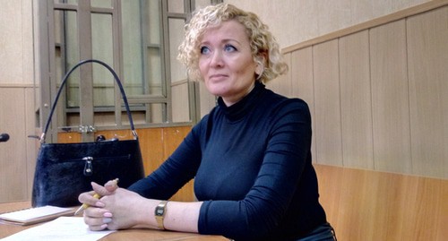 Анастасия Шевченко в зале суда. 17 декабря 2019 года. Фото Константина Волгина для "Кавказского узла". Анастасия Шевченко в зале суда. 17 декабря 2019 года. Фото Константина Волгина для "Кавказского узла".