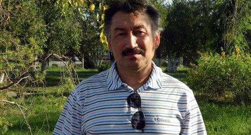 Василий Сивцев на пикете в Дубовке 10 августа 2019 года. Фото Татьяны Филимоновой для "Кавказского узла". Василий Сивцев на пикете в Дубовке 10 августа 2019 года. Фото Татьяны Филимоновой для "Кавказского узла".