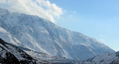 Горы в Грузии. Фото Магомеда Магомедова для "Кавказского узла"
