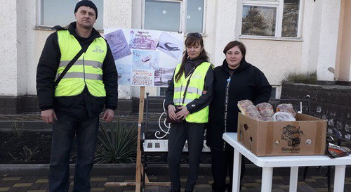 Акция ОПР в Майском. Фото предоставлено "Кавказскому узлу" Еленой Барановой.
Акция ОПР в Майском. Фото предоставлено "Кавказскому узлу" Еленой Барановой.