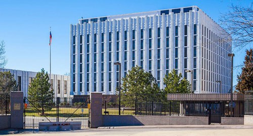 Посольство России в США. Фото: пресс-служба посольства https://washington.mid.ru/ru/ Посольство России в США. Фото: пресс-служба посольства https://washington.mid.ru/ru/