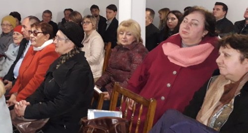 Участники схода. Фото Светланы Кравченко для "Кавказского узла" Участники схода. Фото Светланы Кравченко для "Кавказского узла"