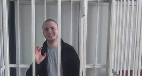 Аскербий Хамуков на заседании Хорошевского суда Москвы, 23.03.2020 г. Фото Рамзана Узуева Аскербий Хамуков на заседании Хорошевского суда Москвы, 23.03.2020 г. Фото Рамзана Узуева
