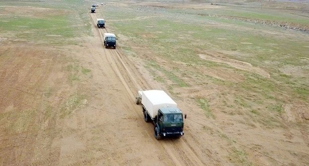 Военная техника Азербайджана. Фото пресс-службы МО Азербайджана https://mod.gov.az/az/news/elahidde-umumqosun-orduda-herbi-qulluqcular-arasinda-yaris-kecirilib-video-30631.html