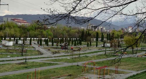 Владикавказ во время карантина. Фото Эммы Марзоевой для "Кавказского узла" Владикавказ во время карантина. Фото Эммы Марзоевой для "Кавказского узла"