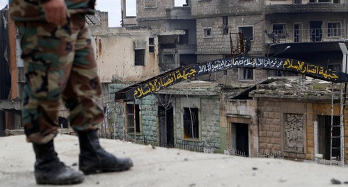 Война в Сирии. Фото: REUTERS/Yamam Al Shaar Война в Сирии. Фото: REUTERS/Yamam Al Shaar