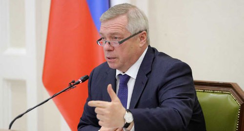 Василий Голубев на заседании оперативного штаба. Фото: пресс-служба губернатора Ростовской области https://www.donland.ru/news/8915/ Василий Голубев на заседании оперативного штаба. Фото: пресс-служба губернатора Ростовской области https://www.donland.ru/news/8915/