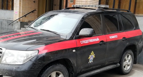 Автомобиль СК России. Фото Нины Тумановой для "Кавказского узла" Автомобиль СК России. Фото Нины Тумановой для "Кавказского узла"