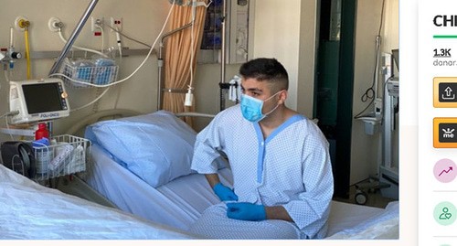 Мехман Гусейнов 
 в больничной палате. Стоп-кадр https://www.gofundme.com/f/help-azerbaijani-human-right-defender-fight-cancer?utm_source=customer&utm_campaign=p_cp+share-sheet&utm_medium=copy_link-tip