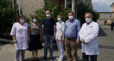 Специалисты Минздрава России в Дагестане. Фото пресс-службы минздрава Дагестана Специалисты Минздрава России в Дагестане. Фото пресс-службы минздрава Дагестана