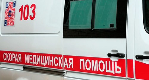 Автомобиль скорой помощи. Фото Нины Тумановой для "Кавказского узла" Автомобиль скорой помощи. Фото Нины Тумановой для "Кавказского узла"