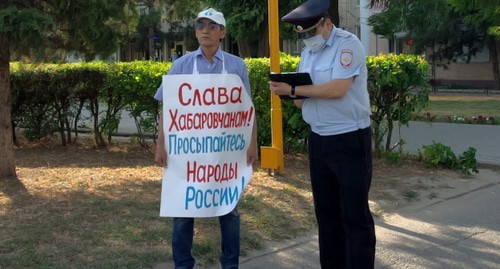 Валерий Бадмаев. Фото: Батыра Боромангнаева для "Кавказского узла" Валерий Бадмаев. Фото: Батыра Боромангнаева для "Кавказского узла"