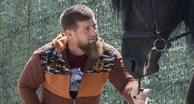 Рамзан Кадыров. Фото с официальной страницы "ВКонтакте" 
vk.com/ramzan