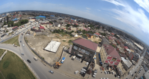 Хасавюрт. Скриншот видео https://youtu.be/XXHF4QjSaYY