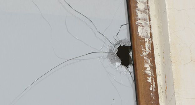 Следы обстрела в прифронтовом селе, 2019 год. Фото Алвард Григорян для "Кавказского узла"