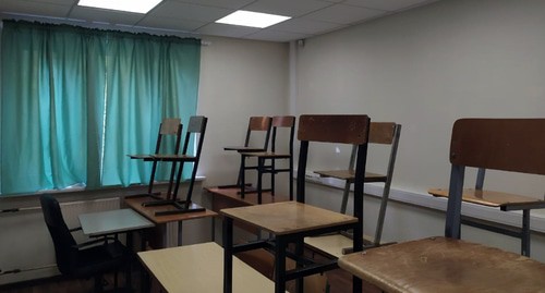 Пустой школьный класс. Фото Нины Тумановой для "Кавказского узла" Пустой школьный класс. Фото Нины Тумановой для "Кавказского узла"
