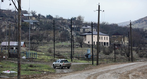 Дорога в село Талиш Нагорного Карабаха. Фото 
 Азиза Каримова для "Кавказского узла" 