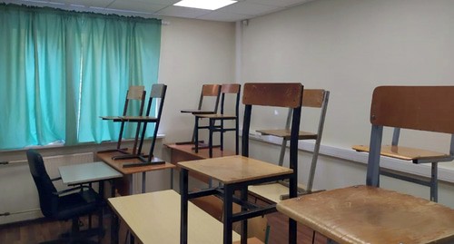 пустой школьный класс. Фото Нины Тумановой для "Кавказского узла" пустой школьный класс. Фото Нины Тумановой для "Кавказского узла"