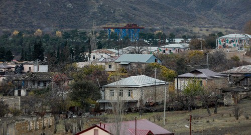 Село Талыш, декабрь 2020. Фото Азиза Каримова для "Кавказского узла". Село Талыш, декабрь 2020. Фото Азиза Каримова для "Кавказского узла".
