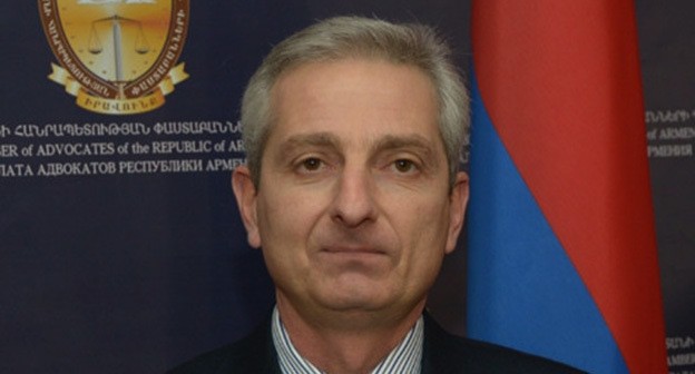 Юрист-международник, адвокат Ара Казарян. Фото: Chamber of advocates of the Republic of Armenia
//www.pastaban.am/en/advocates/view/2184.html
