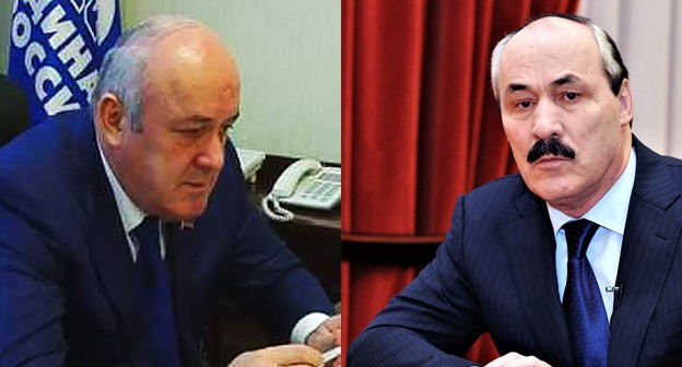 Раджаб Абдулатипов (слева) и Рамазан Абдулатипов. Коллаж "Кавказского узла" Скриншот видео РГВК "Дагестан"
 https://www.youtube.com/watch?v=DD0X8j-8EKo