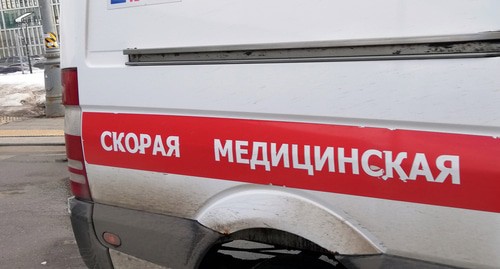 Автомобиль скорой помощи. Фото Нины Тумановой для "Кавказского узла" Автомобиль скорой помощи. Фото Нины Тумановой для "Кавказского узла"