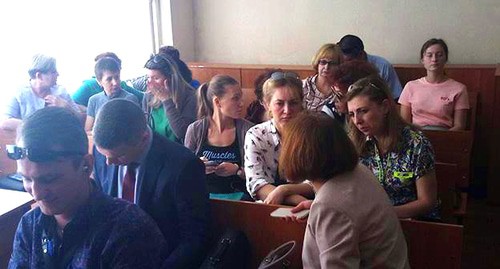 Дольщики в суде. Фото Константина Волгина для "Кавказского узла" Дольщики в суде. Фото Константина Волгина для "Кавказского узла"