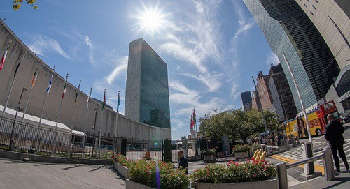Штаб-квартира ООН в Нью-Йорке. Фото: ООН / С.Пак
(news.un.org/ru/story/2020/10/1387552) Штаб-квартира ООН в Нью-Йорке. Фото: ООН / С.Пак
(news.un.org/ru/story/2020/10/1387552)