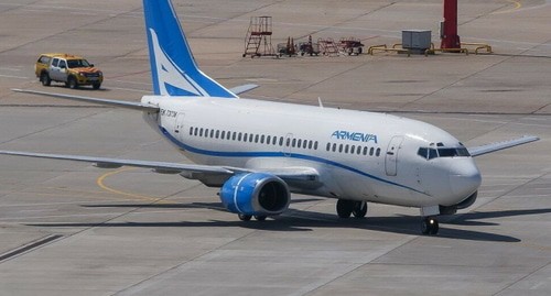 Лайнер авиакомпании "Армения". Фото: пресс-служба авиакомпании https://www.armeniafly.com/ru Лайнер авиакомпании "Армения". Фото: пресс-служба авиакомпании https://www.armeniafly.com/ru