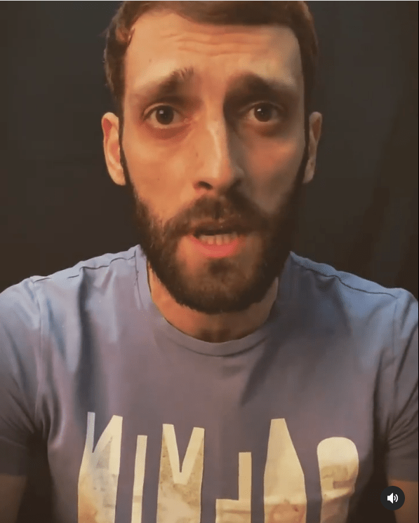 Скриншот видео с извинениями блогера Пантурала, https://www.instagram.com/p/CRO5BGVH9MO/