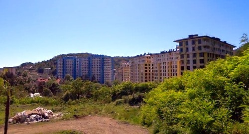 Застройка горы Успенка. Фото Светланы Кравченко для "Кавказского узла" Застройка горы Успенка. Фото Светланы Кравченко для "Кавказского узла"