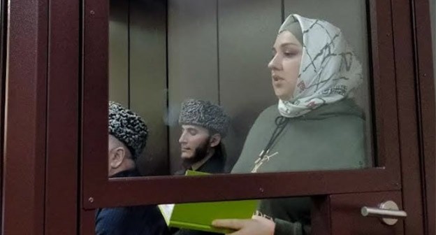 Зарифа Саутиева в зале суда. Фото Алены Садовской для "Кавказского узла" Зарифа Саутиева в зале суда. Фото Алены Садовской для "Кавказского узла"