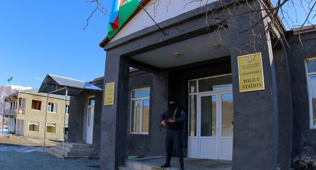 Отдел азербайджанской полиции в Нагорном Карабахе. Фото Азиза Каримова для "Кавказского узла" Отдел азербайджанской полиции в Нагорном Карабахе. Фото Азиза Каримова для "Кавказского узла"