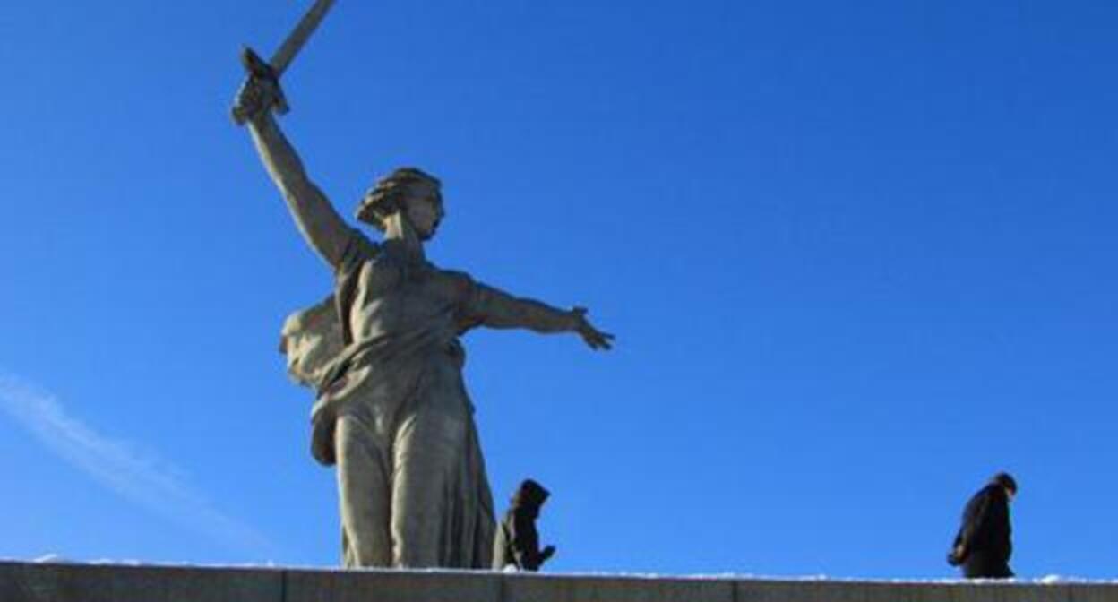 Скульптура "Родина-мать зовёт!". Волгоград. Фото Вячеслава Ященко для "Кавказского узла" Скульптура "Родина-мать зовёт!". Волгоград. Фото Вячеслава Ященко для "Кавказского узла"