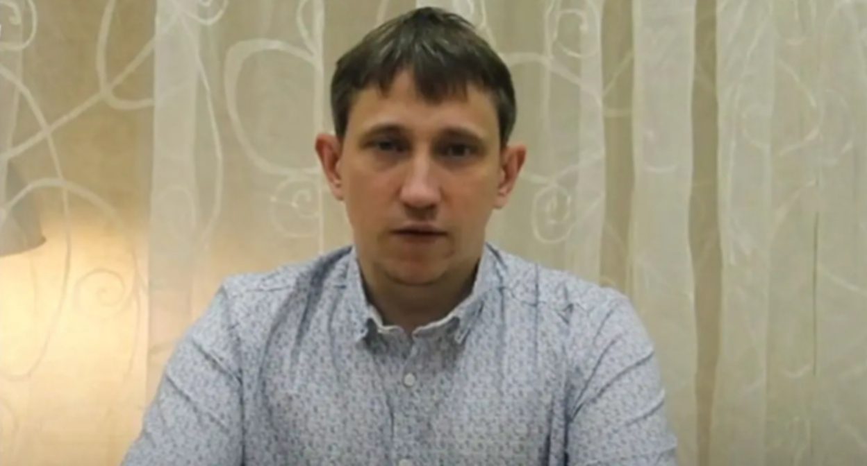Александр Коровайный. Скриншот видео из Facebook facebook.com Александр Коровайный. Скриншот видео из Facebook facebook.com