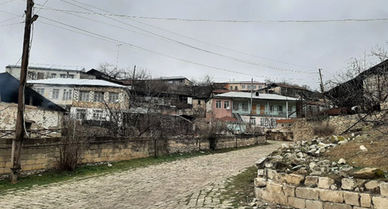 Село Хнапат Аскеранского района Нагорного Карабаха. 11 марта 2022 года. Фото Алвард Григорян для "Кавказского узла" Село Хнапат Аскеранского района Нагорного Карабаха. 11 марта 2022 года. Фото Алвард Григорян для "Кавказского узла"