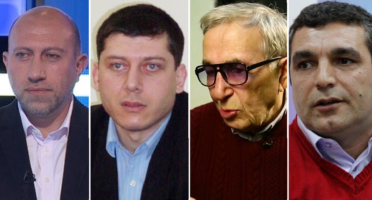 Акоп Бадалян, Овсеп Хуршудян, Тогрул Джуварлы, Натиг Джафарли. Кадры видео: https://www.aravot-ru.am/2022/02/12/376691/; https://www.7or.am/ru/news/view/4088/; https://www.youtube.com/watch?v=gAC2dEZRtmw; https://haqqin.az/news/207092 Акоп Бадалян, Овсеп Хуршудян, Тогрул Джуварлы, Натиг Джафарли. Кадры видео: https://www.aravot-ru.am/2022/02/12/376691/; https://www.7or.am/ru/news/view/4088/; https://www.youtube.com/watch?v=gAC2dEZRtmw; https://haqqin.az/news/207092