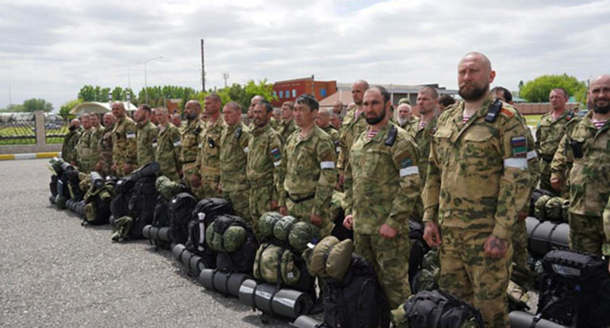 Добровольцы из Чечни. Фото: "Грозный-Информ" https://grozny-inform.ru/news/society/138531/ Добровольцы из Чечни. Фото: "Грозный-Информ" https://grozny-inform.ru/news/society/138531/