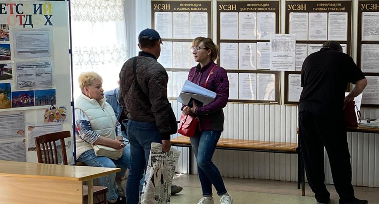 Беженцы в Ростовской области. Фото корреспондента "Кавказского узла" Беженцы в Ростовской области. Фото корреспондента "Кавказского узла"
