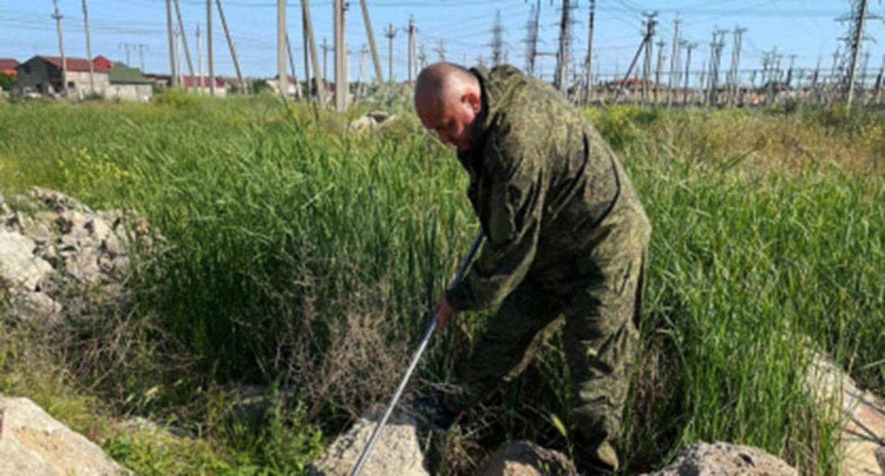 На месте спецоперации Махачкала. 18 мая 2022 г. Фото: https://dagestan.sledcom.ru На месте спецоперации Махачкала. 18 мая 2022 г. Фото: https://dagestan.sledcom.ru