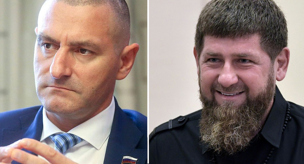 Александр Ильтяков, Рамзан Кадыров. Фото пресс-службы Госдумы
Duma.gov.ru Александр Ильтяков, Рамзан Кадыров. Фото пресс-службы Госдумы
Duma.gov.ru