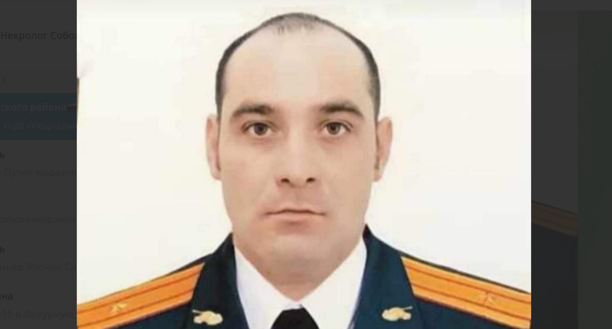Тархан Хордаев. Скриншот фотографии, опубликованной в Telegram-канале администрации Моздокского района 07.07.22, https://t.me/MozdokRaionAMS/553. Тархан Хордаев. Скриншот фотографии, опубликованной в Telegram-канале администрации Моздокского района 07.07.22, https://t.me/MozdokRaionAMS/553.