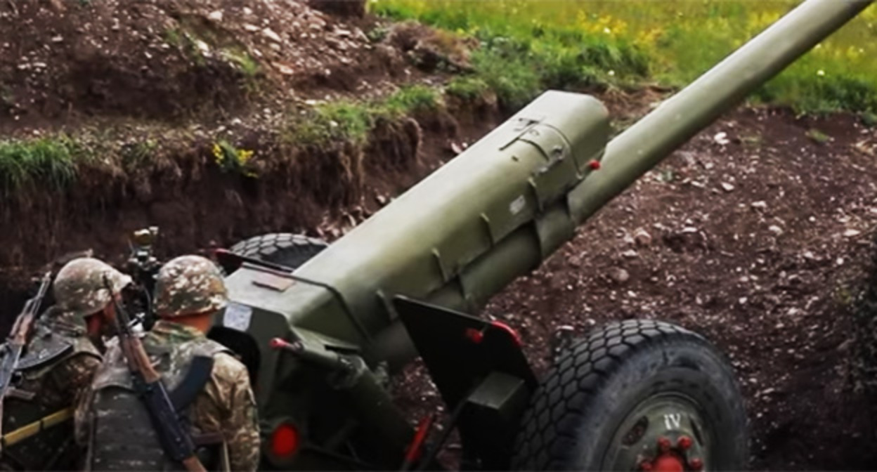Армянские военнослужащие. Скриншот видео https://www.mil.am/ru/news/10902 Армянские военнослужащие. Скриншот видео https://www.mil.am/ru/news/10902