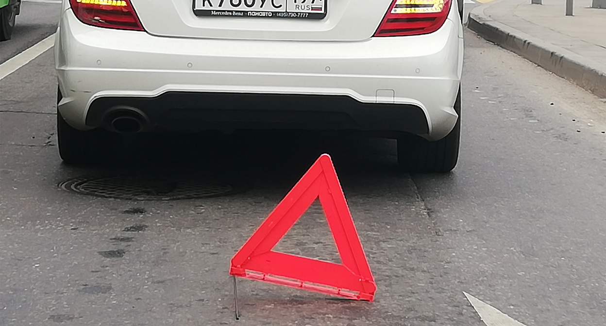 На месте ДТП. Фото Нины Тумановой для "Кавказского узла" На месте ДТП. Фото Нины Тумановой для "Кавказского узла"