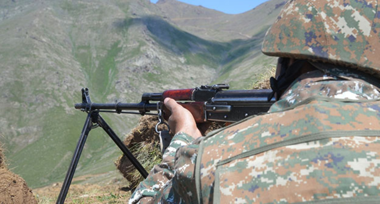 Армянский военнослужащий. Фото: https://www.mil.am Армянский военнослужащий. Фото: https://www.mil.am