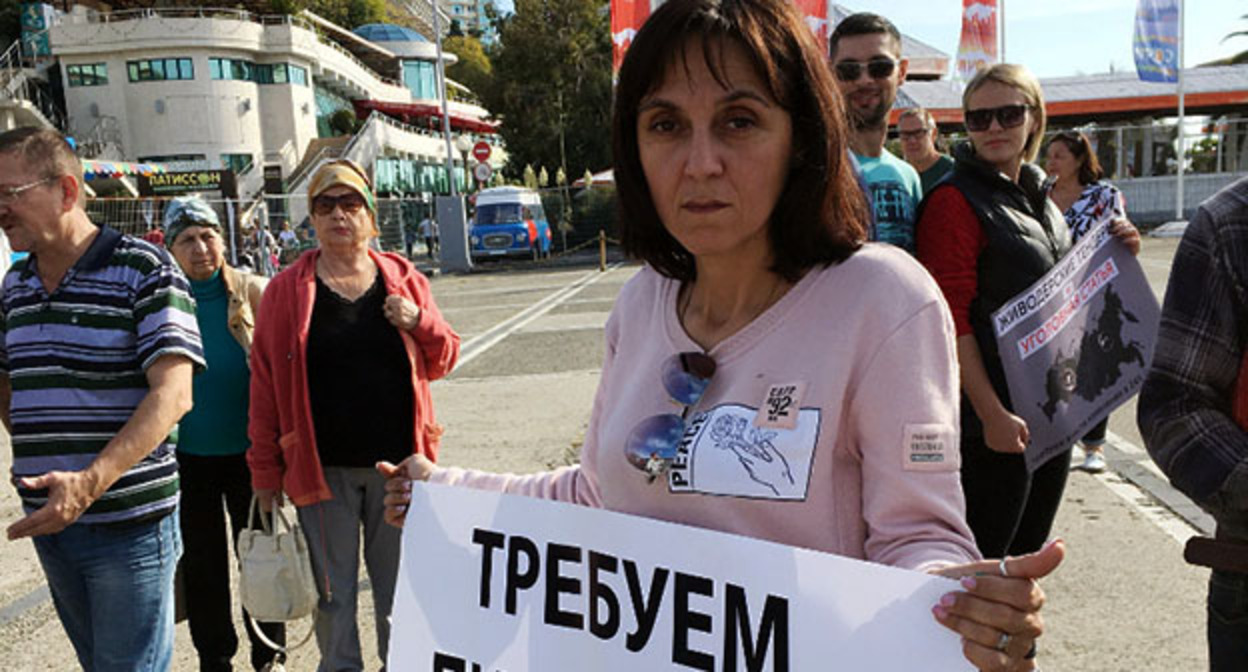 Виктория Мыльникова. Фото: https://sochicommunity.ru/zoozashhita-kak-obraz-zhizni/ Виктория Мыльникова. Фото: https://sochicommunity.ru/zoozashhita-kak-obraz-zhizni/