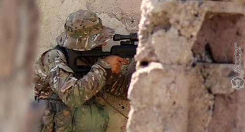 Армянский военнослужащий. Фото пресс-службы Минобороны Армении


