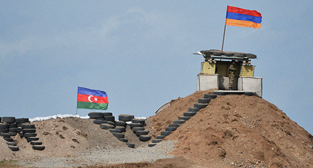 На границе Армении и Азербайджана. Фото: https://ru.armradio.am/2022/09/13/спецпредставитель-ес-отправится-в-ар/ На границе Армении и Азербайджана. Фото: https://ru.armradio.am/2022/09/13/спецпредставитель-ес-отправится-в-ар/