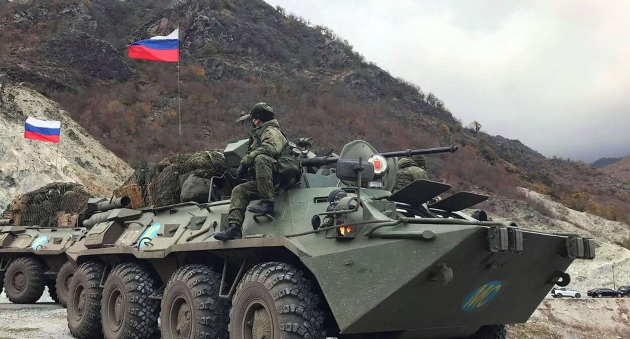 Российские миротворцы в Нагорном Карабахе. Фото Алвард Григорян для "Кавказского узла" Российские миротворцы в Нагорном Карабахе. Фото Алвард Григорян для "Кавказского узла"